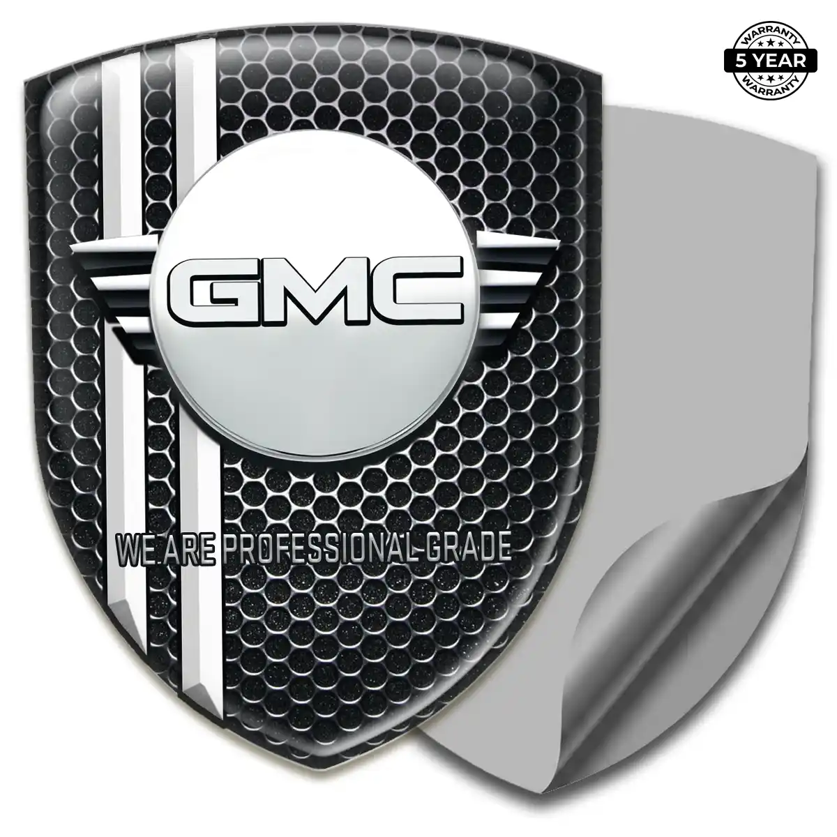 GMC Polyurethane Domed Sticker Opulent Line