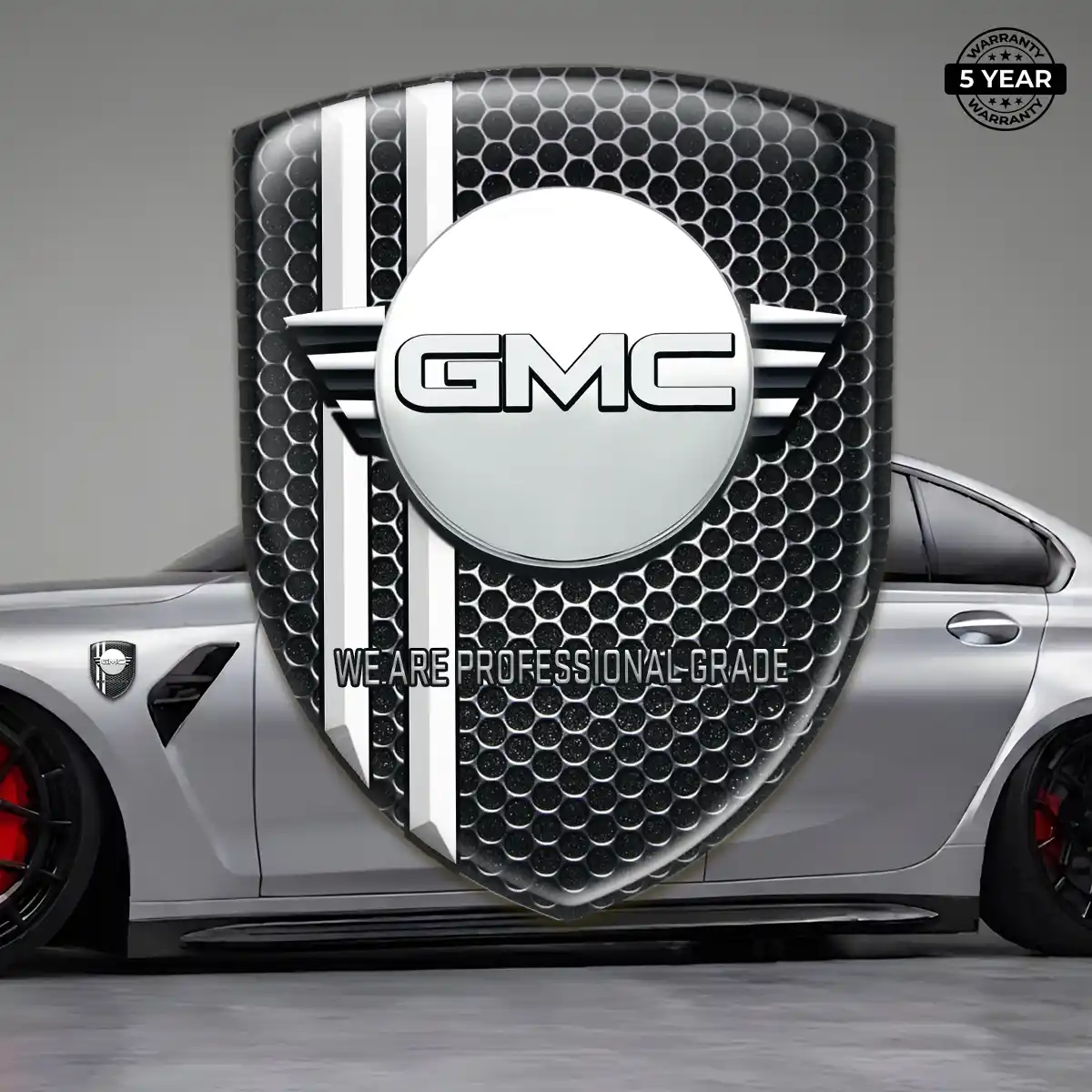 GMC Polyurethane Domed Sticker Opulent Line