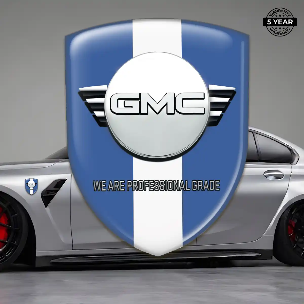 GMC Polyurethane Domed Sticker Prestige Line