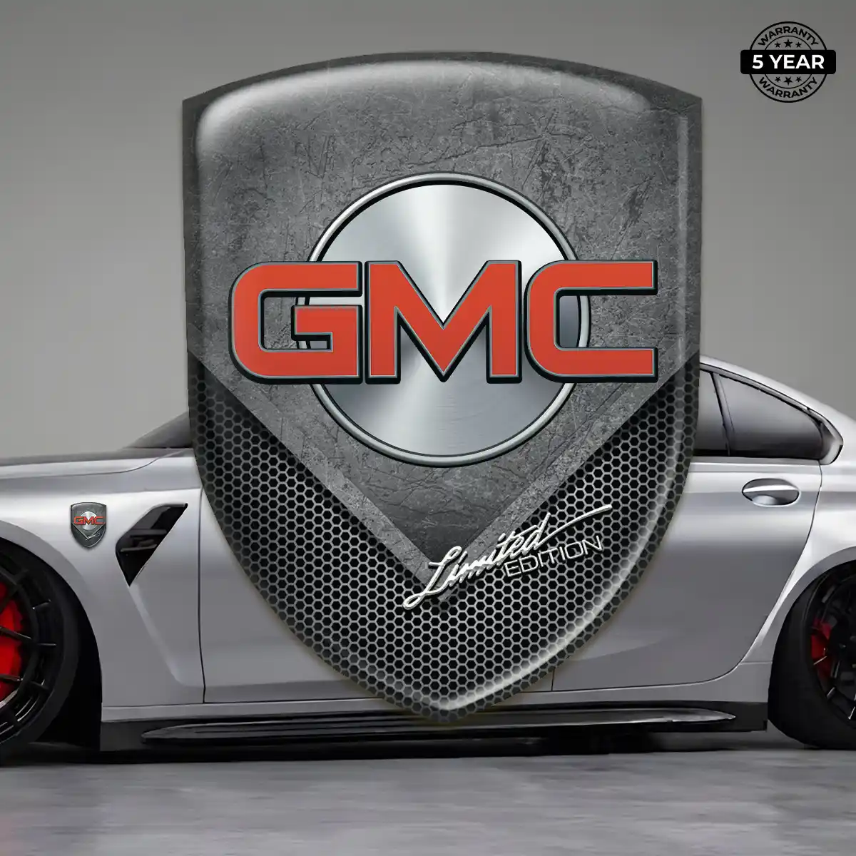 GMC Polyurethane Domed Sticker Prime Quality