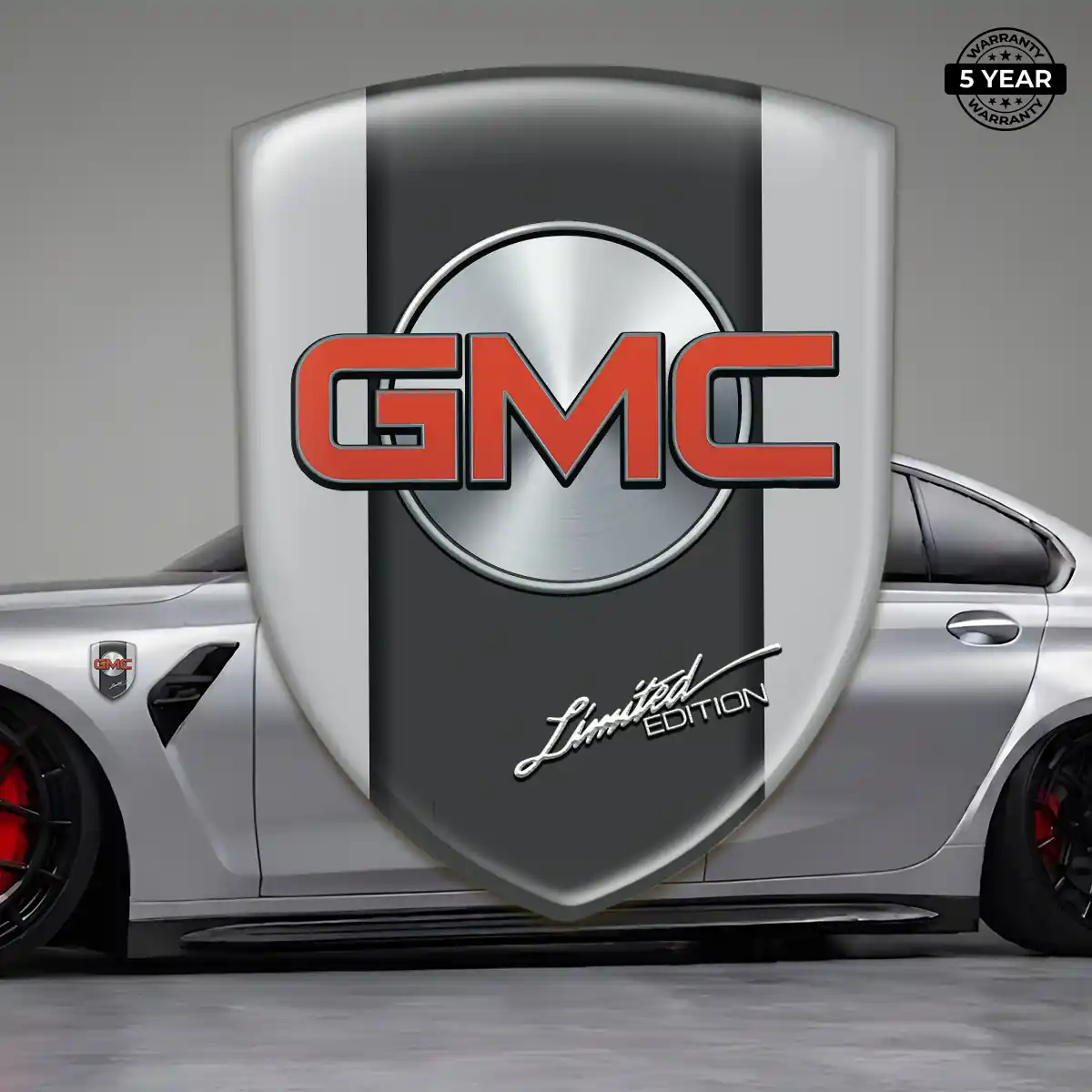 GMC Polyurethane Domed Sticker Resin Elite