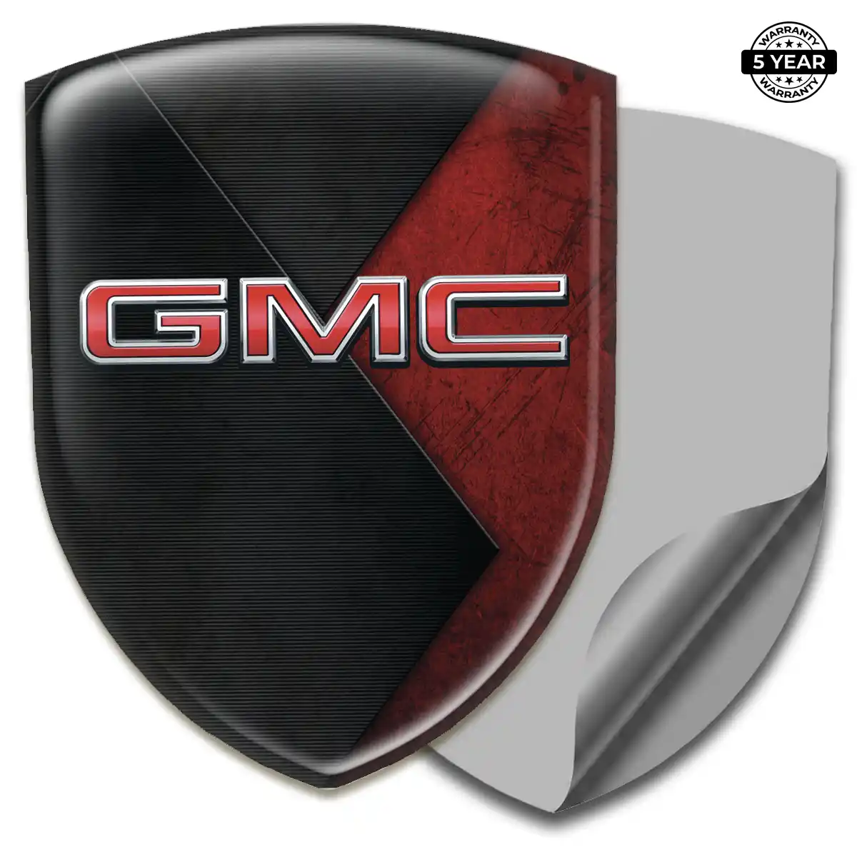 GMC Polyurethane Domed Sticker Resin Luxe