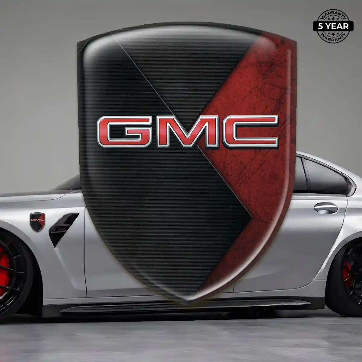 GMC Polyurethane Domed Sticker Resin Luxe