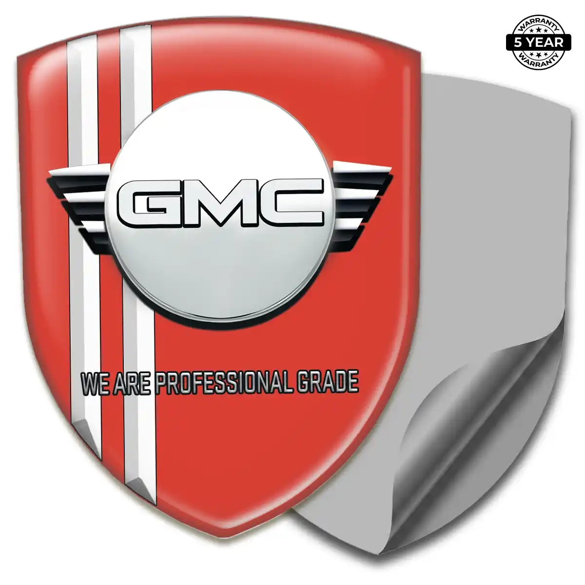 GMC Polyurethane Domed Sticker Superior Craft