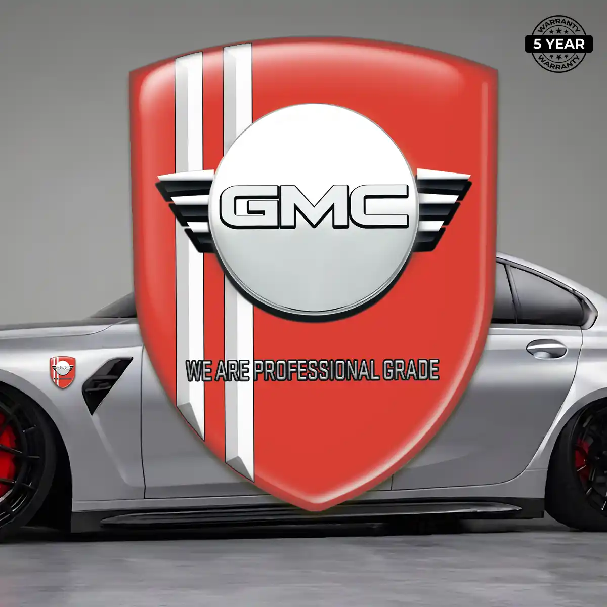 GMC Polyurethane Domed Sticker Superior Craft