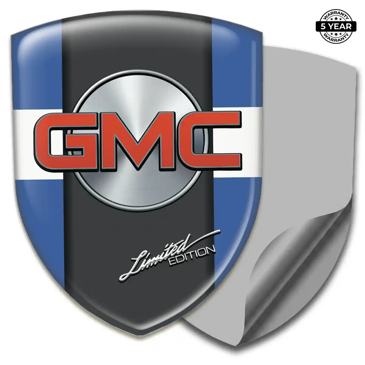 GMC Resin Badge Sticker Elite Finish
