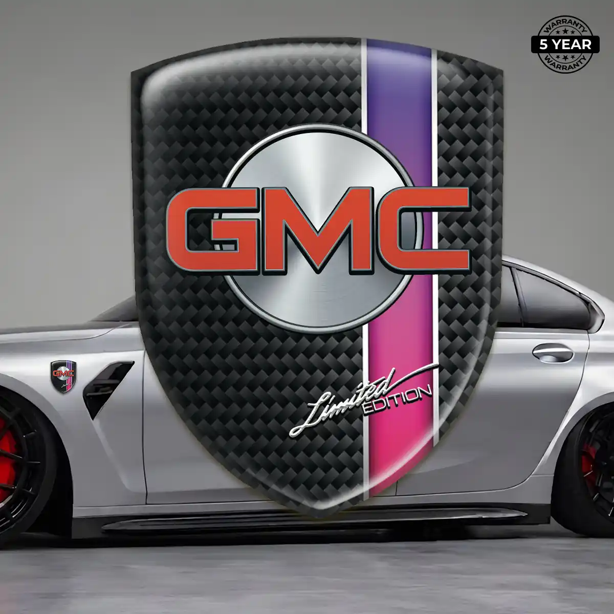 GMC Resin Badge Sticker Prestige Line