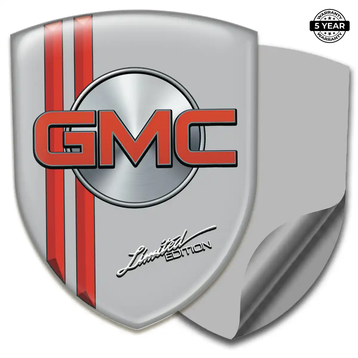 GMC Resin Badge Sticker Refined Design