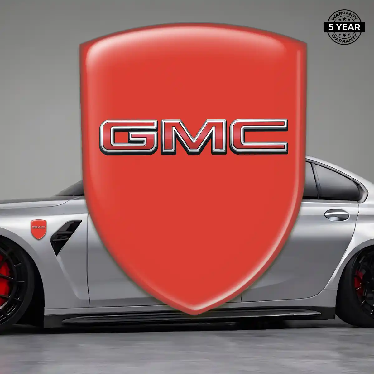 GMC Resin Badge Sticker Signature Grade