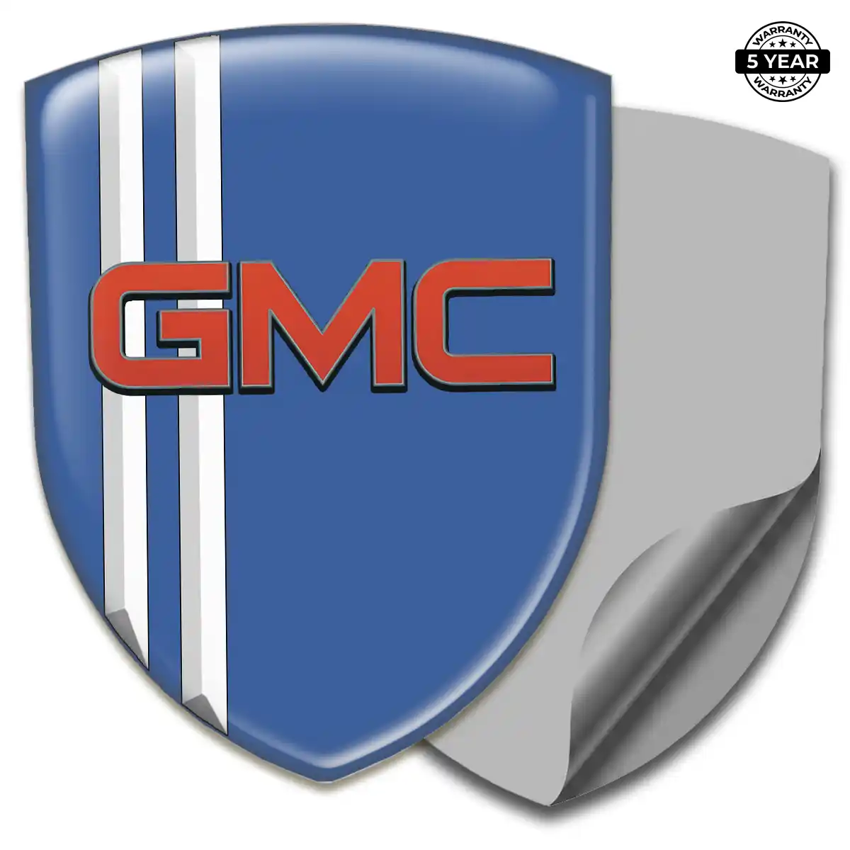 GMC Resin Badge Sticker Sleek Style