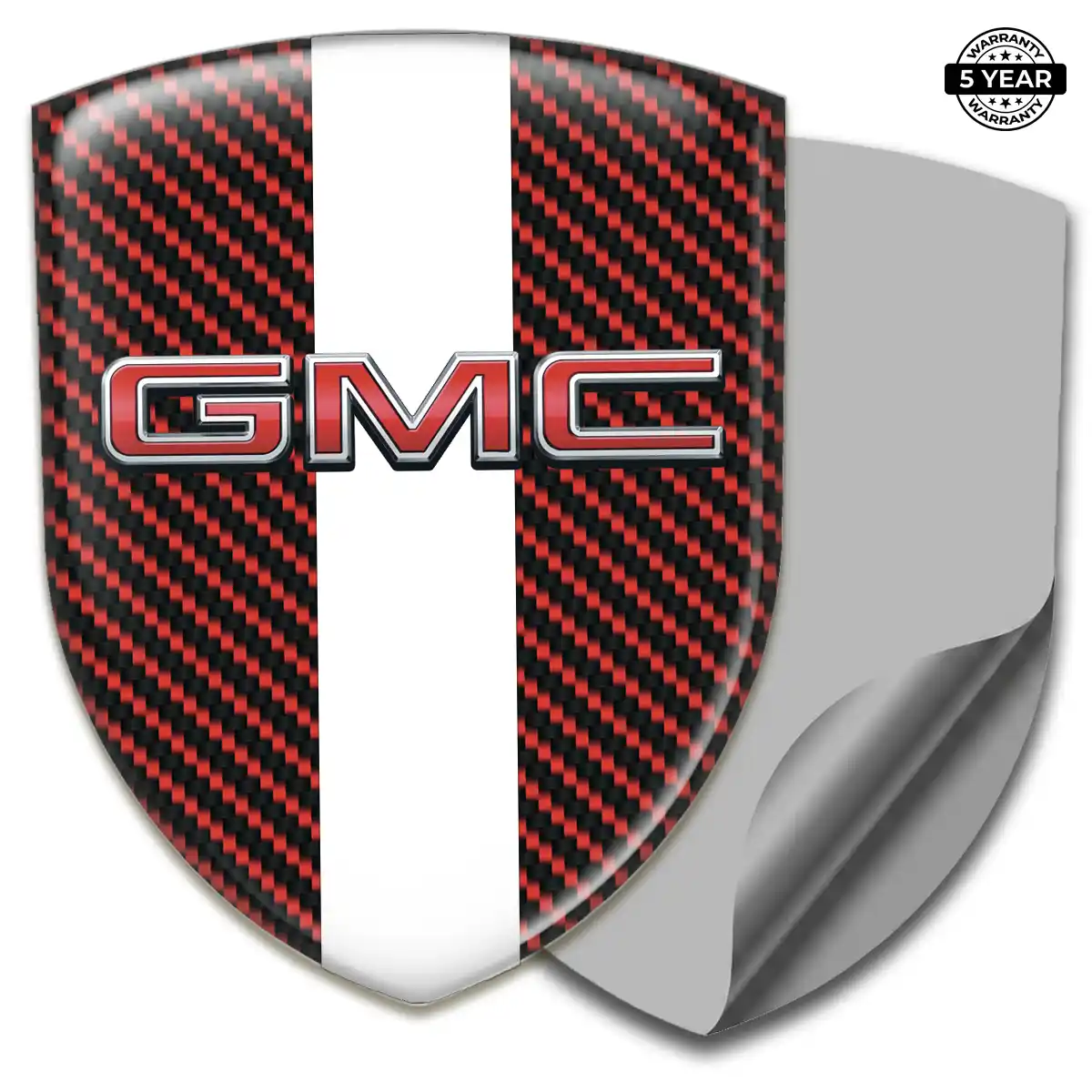 GMC Resin Domed Sticker Premium Dome