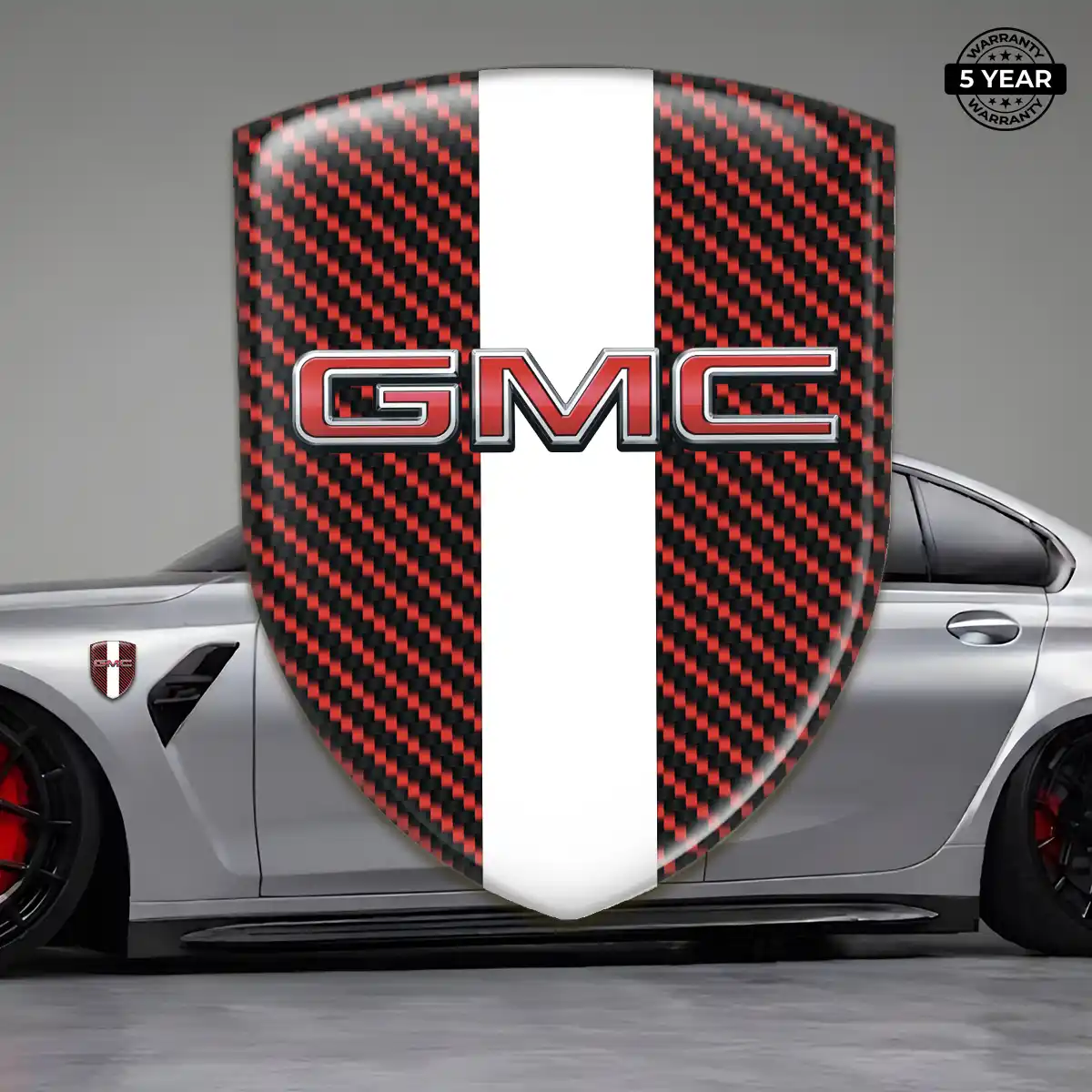 GMC Resin Domed Sticker Premium Dome