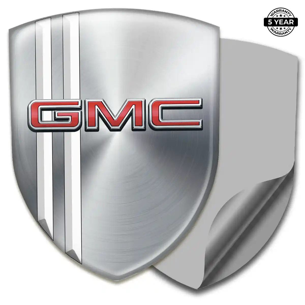 GMC Resin Domed Sticker Refined Design