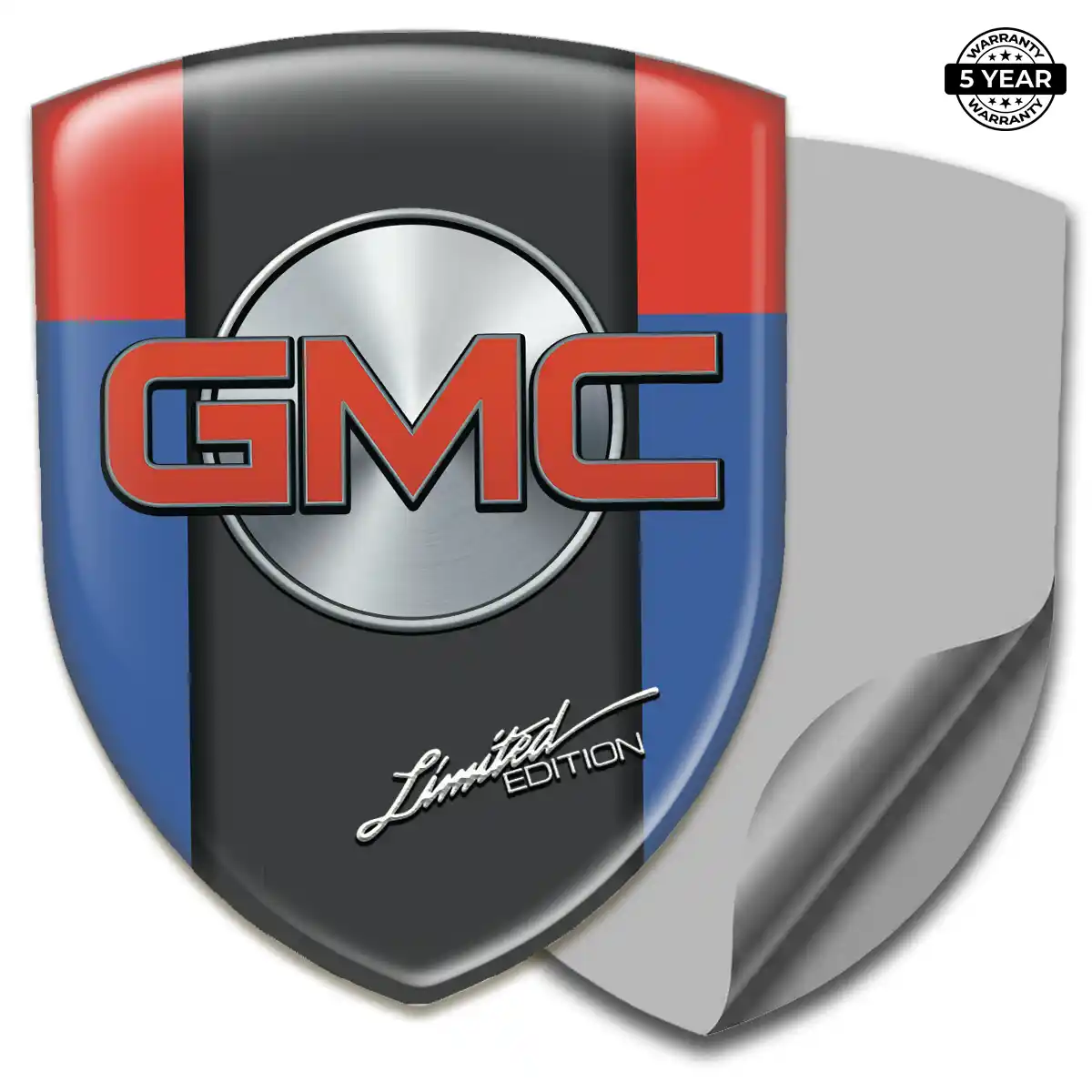 GMC Resin Domed Sticker Resin Luxe