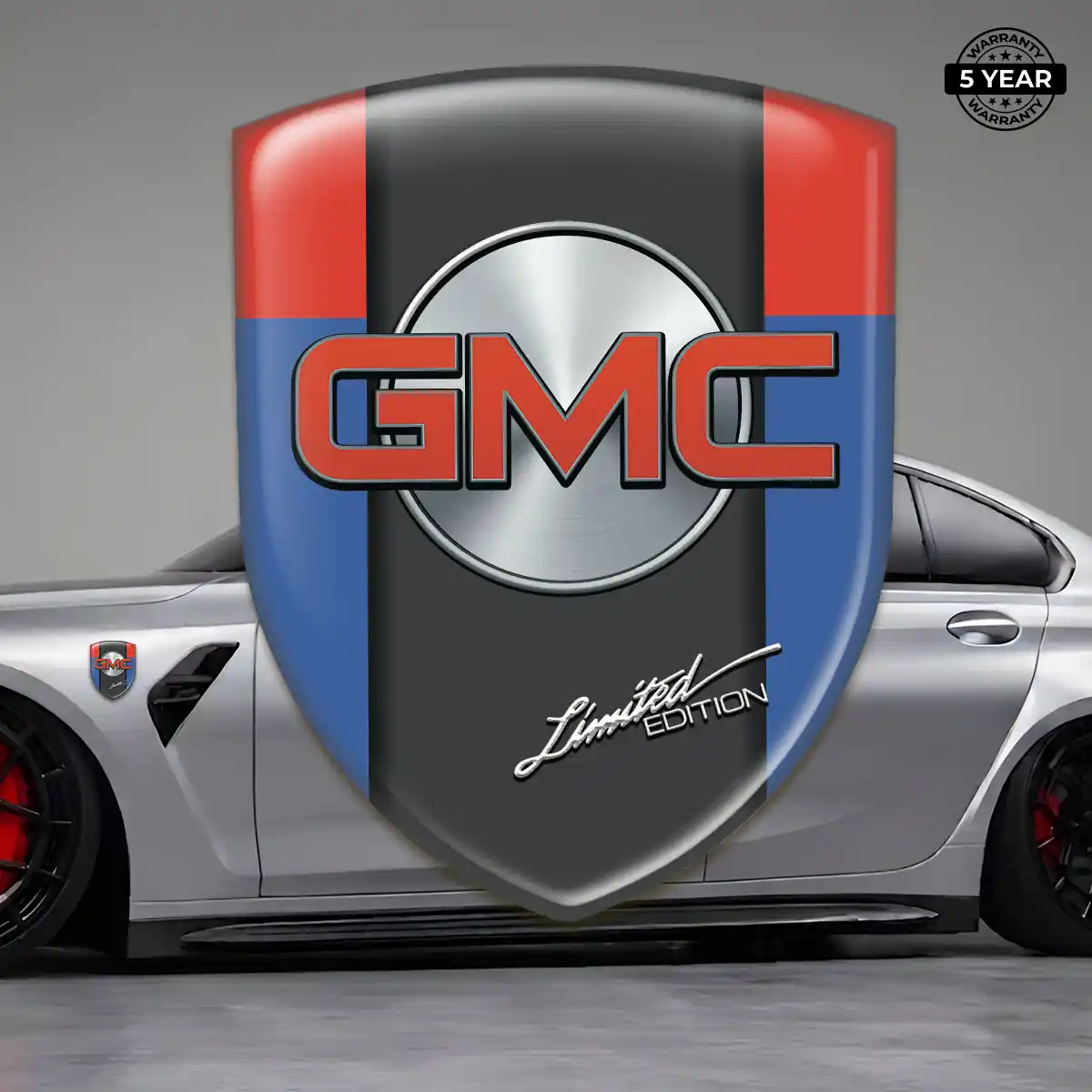 GMC Resin Domed Sticker Resin Luxe