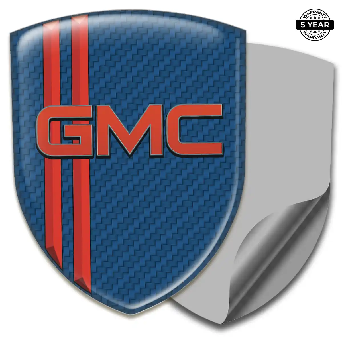 GMC Resin Domed Sticker Sleek Style