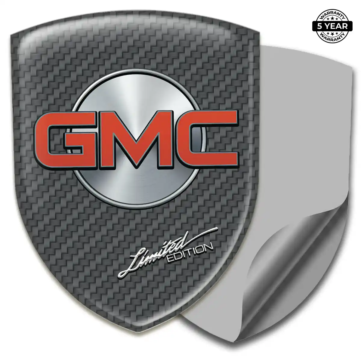 GMC Resin Emblem Sticker Deluxe Edition