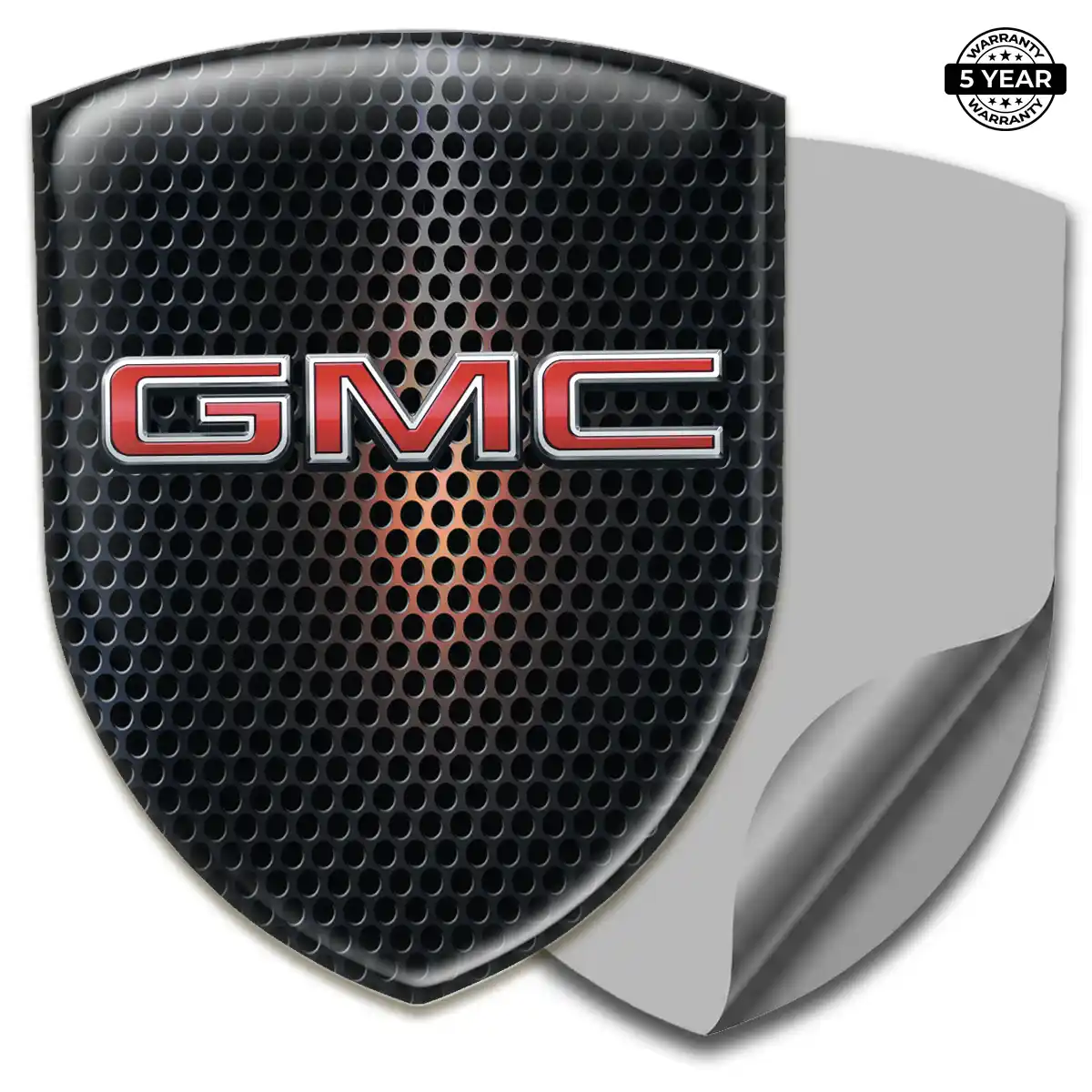 GMC Resin Emblem Sticker Refined Design