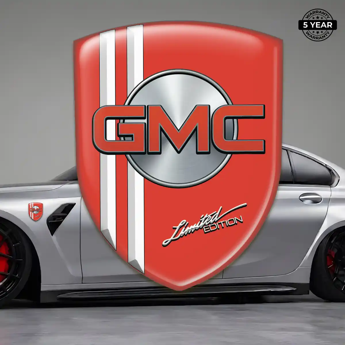 GMC Resin Emblem Sticker Superior Craft