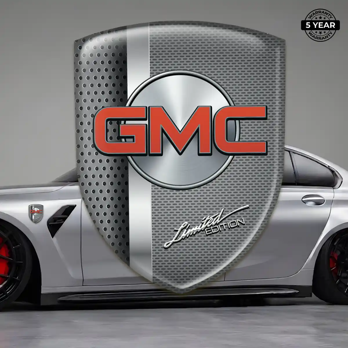GMC Self Adhesive Emblem Sticker Elite Finish