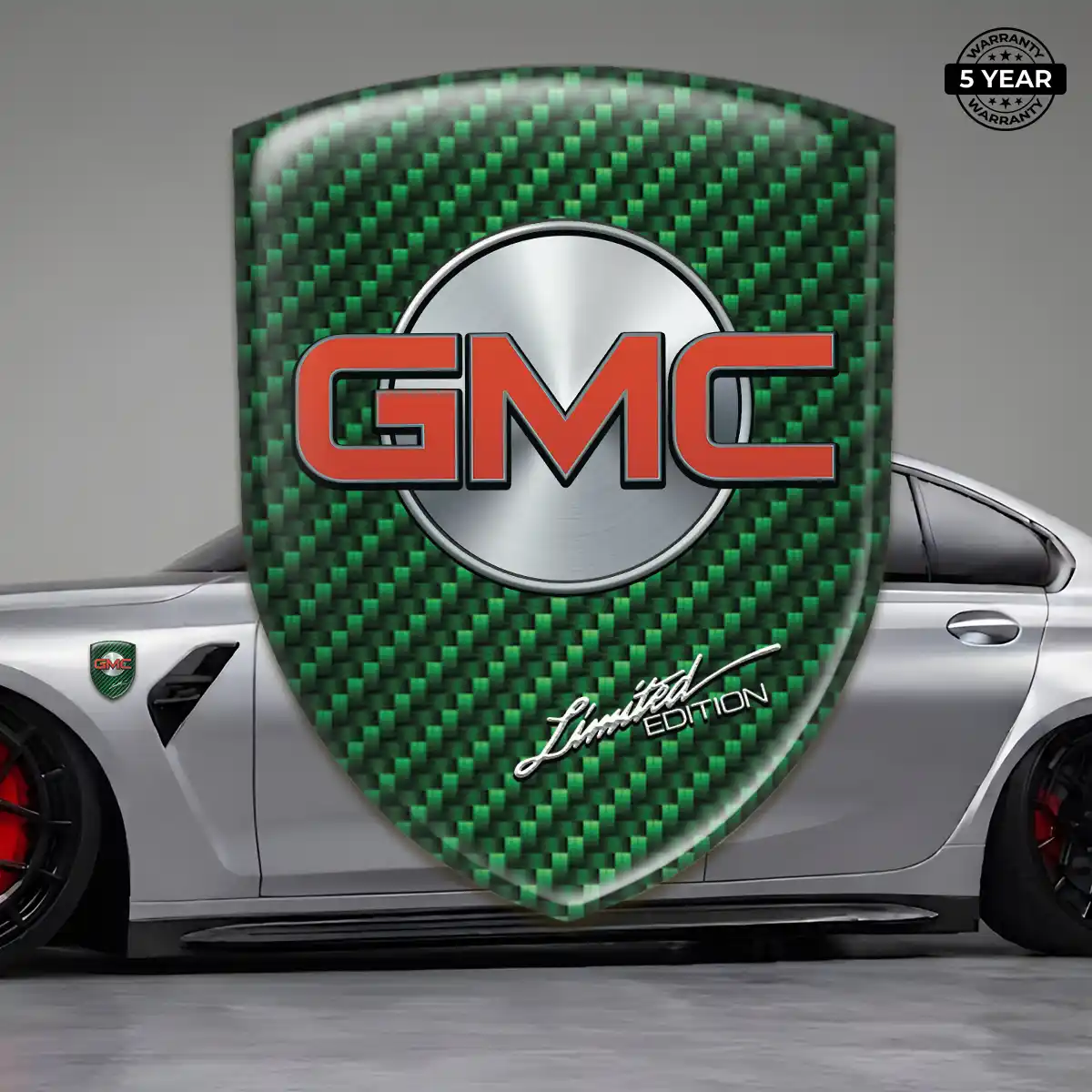 GMC Self Adhesive Emblem Sticker Opulent Line