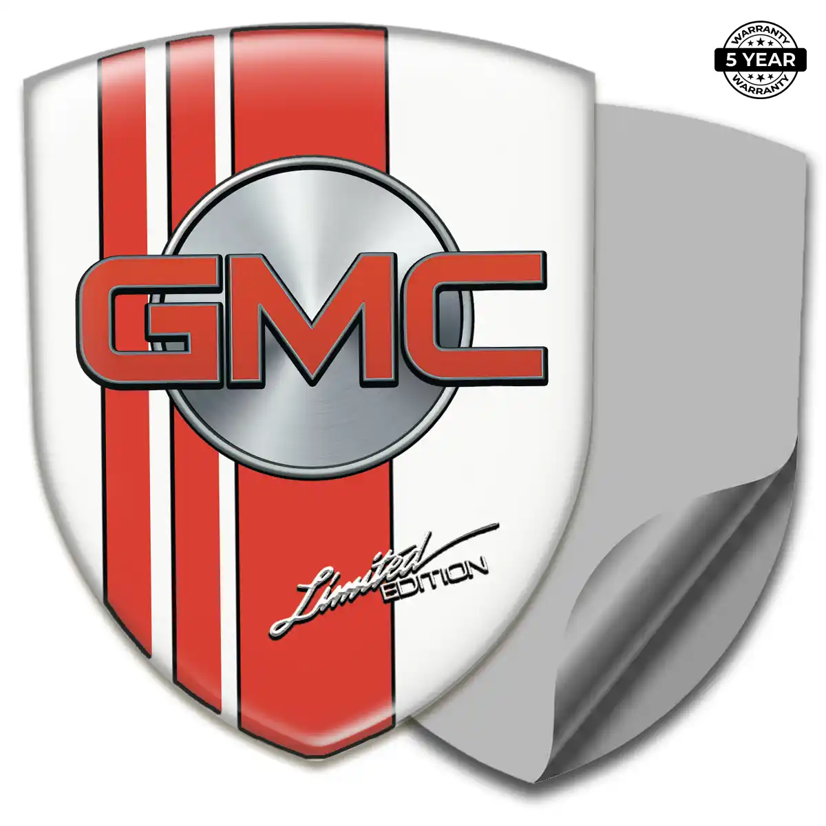 GMC Self Adhesive Emblem Sticker Premium Dome