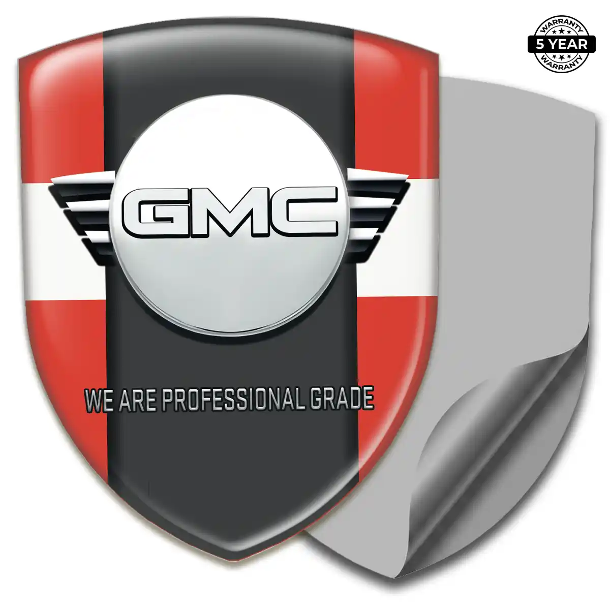 GMC Self Adhesive Emblem Sticker Prime Quality