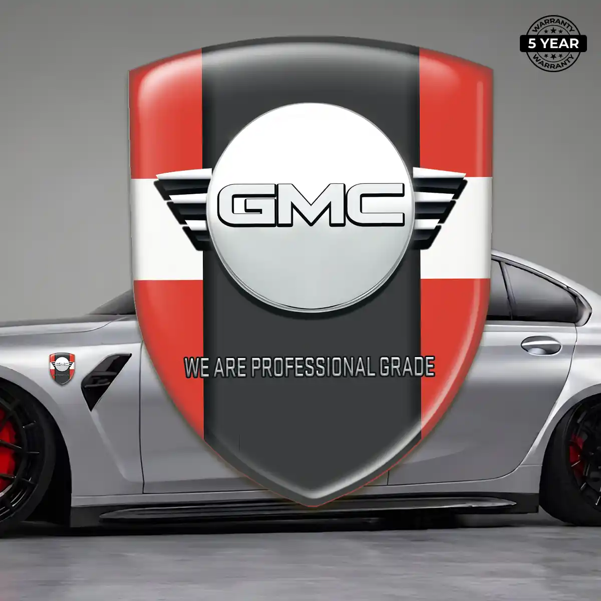 GMC Self Adhesive Emblem Sticker Prime Quality