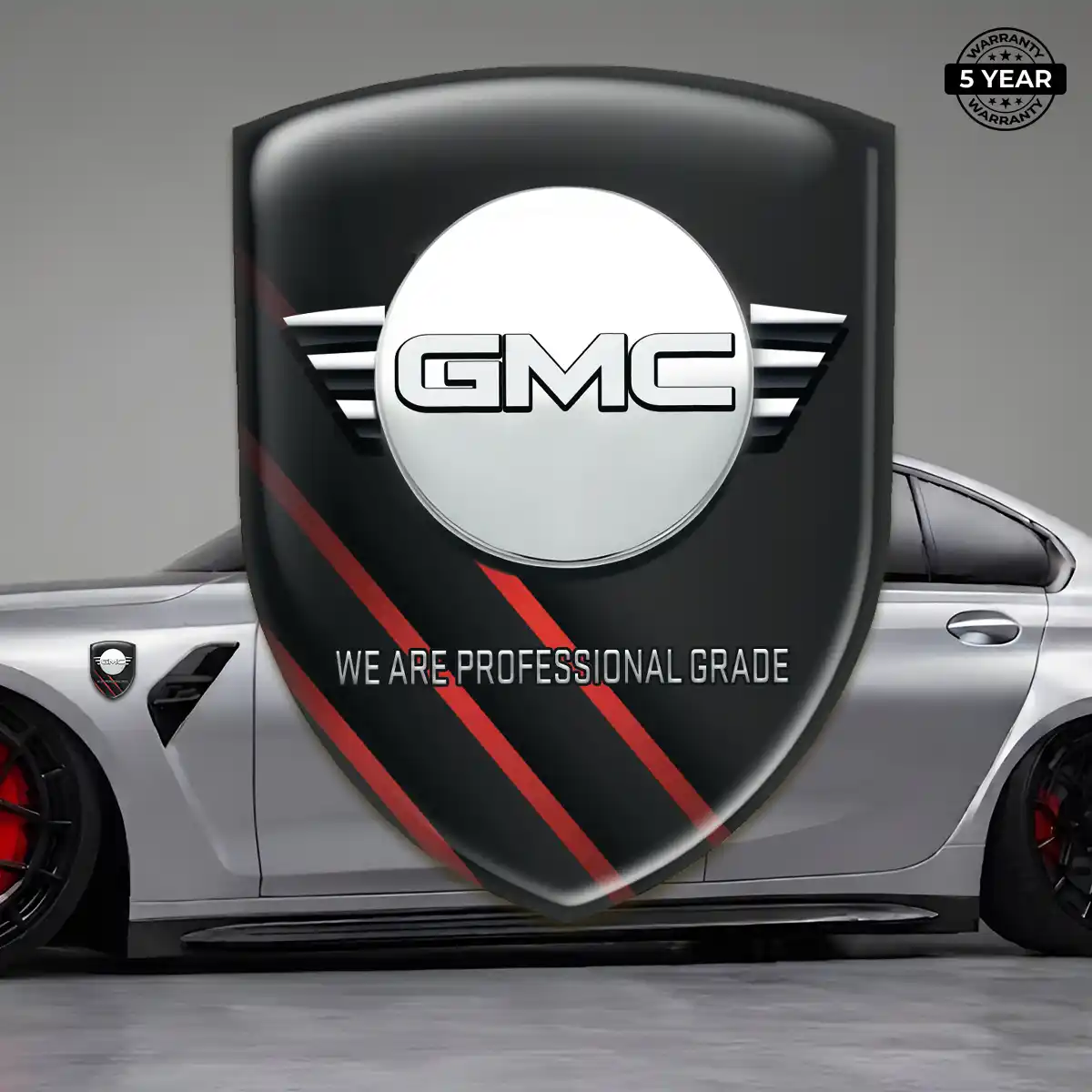 GMC Self Adhesive Emblem Sticker Resin Elite