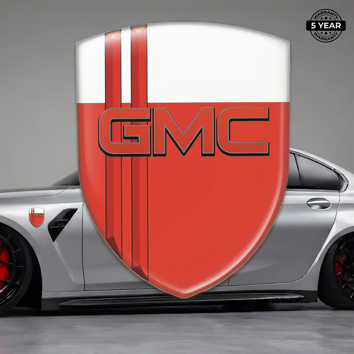 GMC Self Adhesive Emblem Sticker Signature Grade