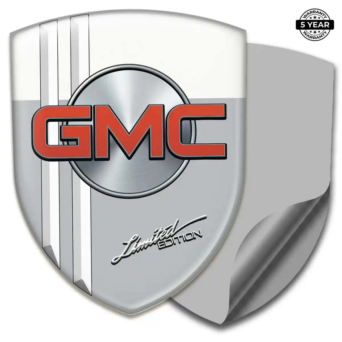 GMC Self Adhesive Emblem Sticker Sleek Style