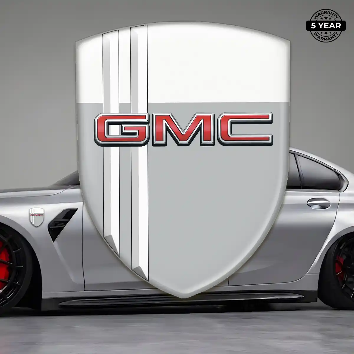 GMC Silicone Badge Elite Finish