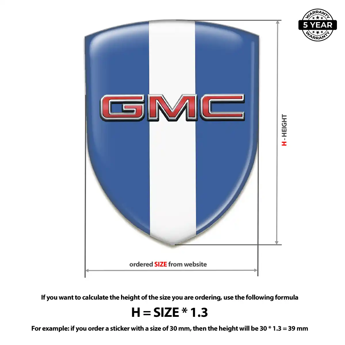 GMC Silicone Badge Exclusive Series