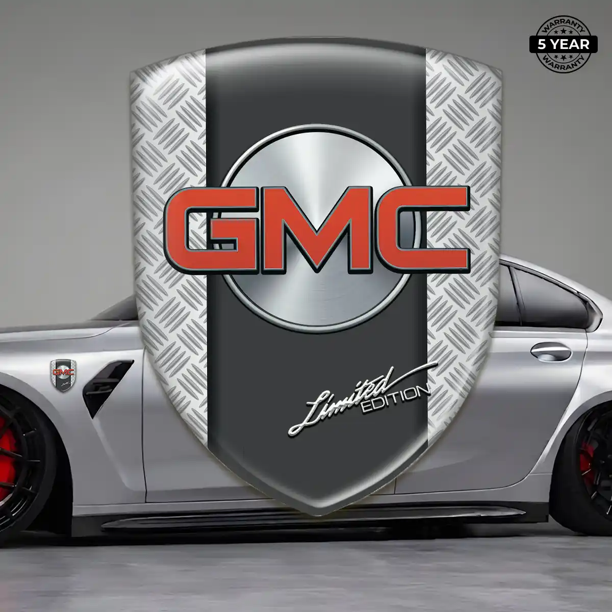 GMC Silicone Badge Interior Luxe