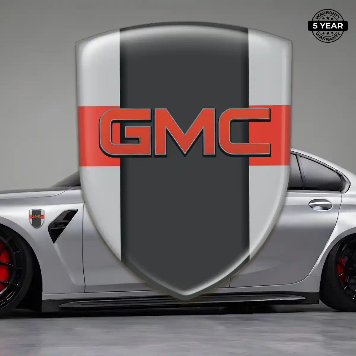 GMC Silicone Badge Premium Dome