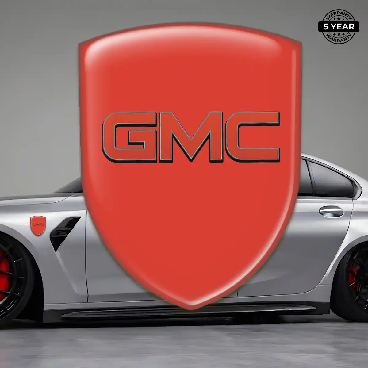GMC Silicone Badge Refined Design