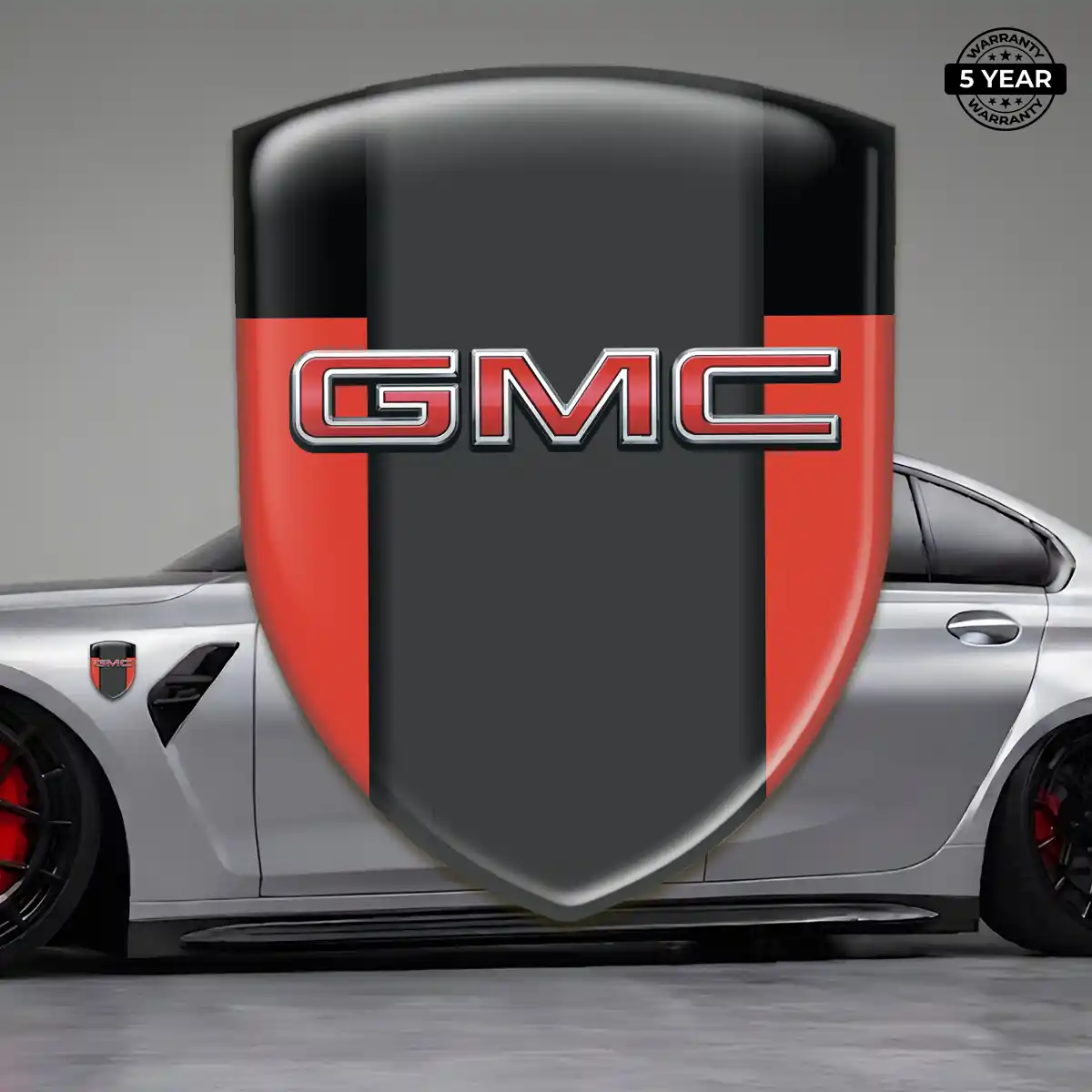 GMC Silicone Badge Sleek Style
