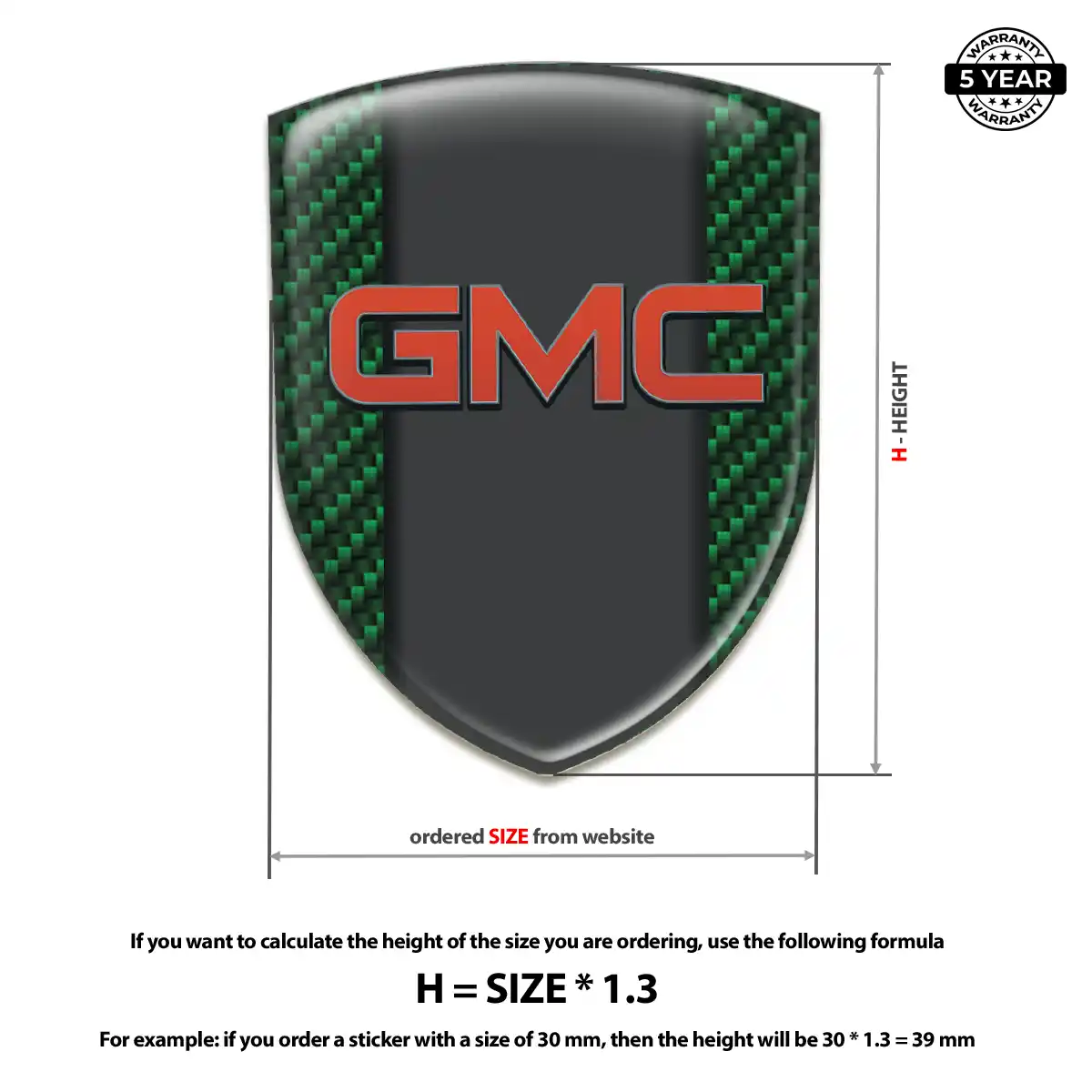 GMC Silicone Emblem Exclusive Series