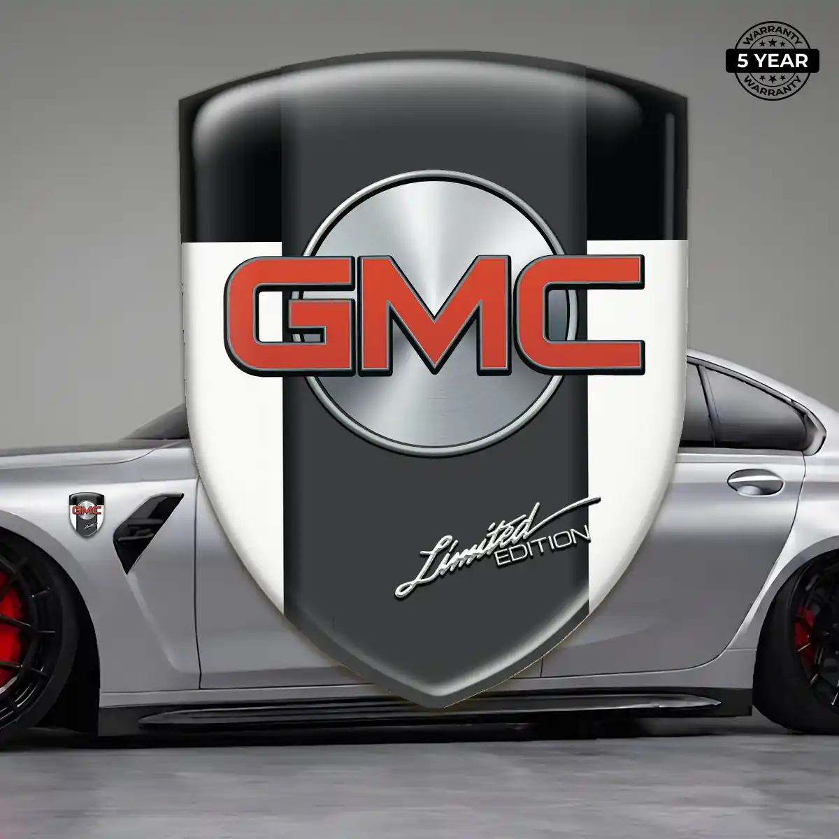 GMC Silicone Emblem Refined Design