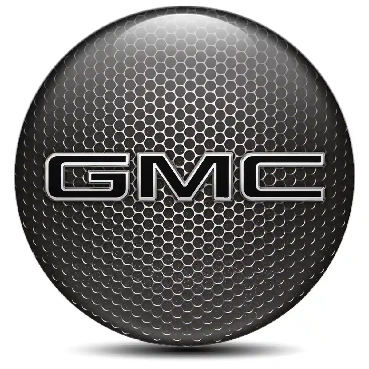 GMC Silicone Emblem Self-Adhesive Stylish Design