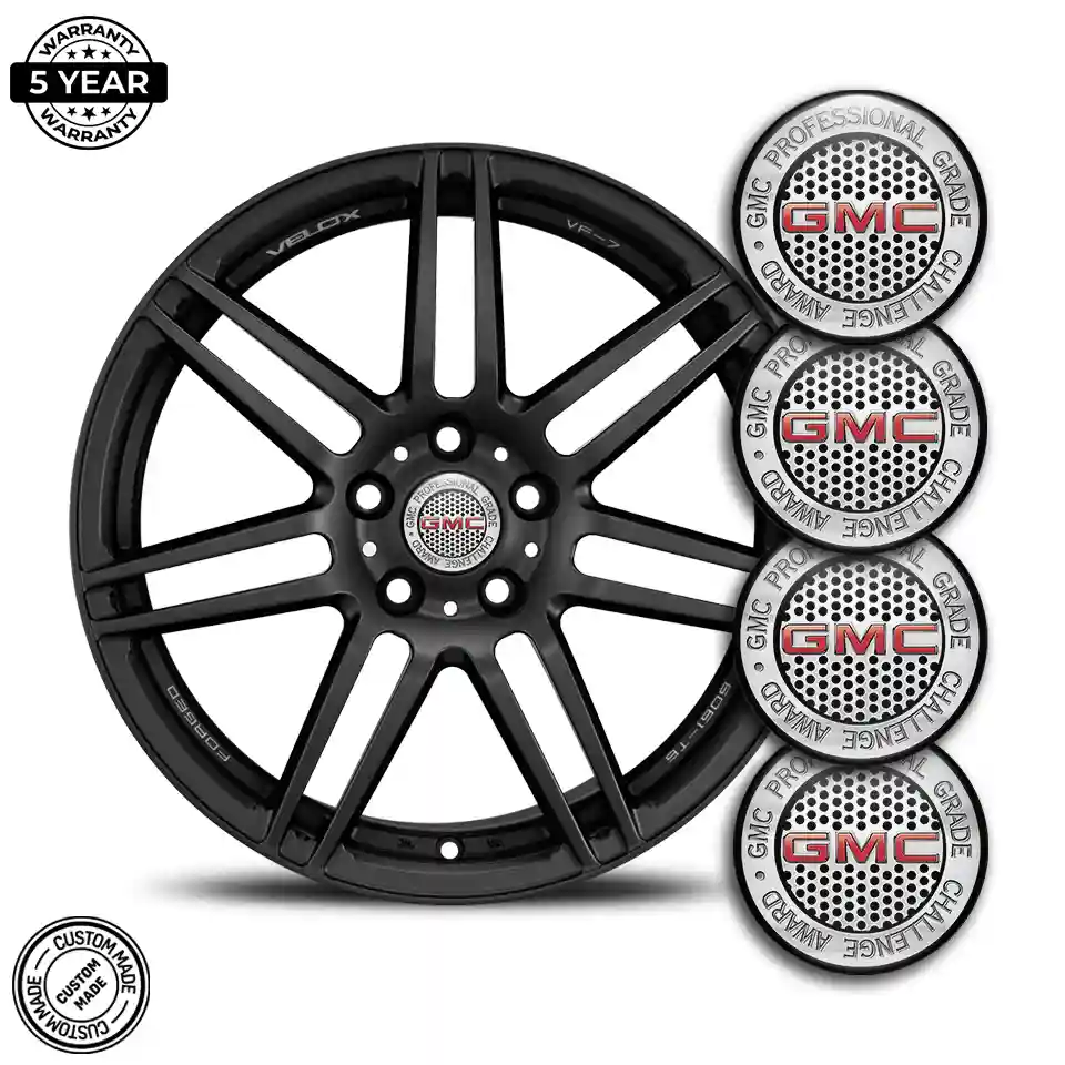 GMC Silicone Sticker High Quality