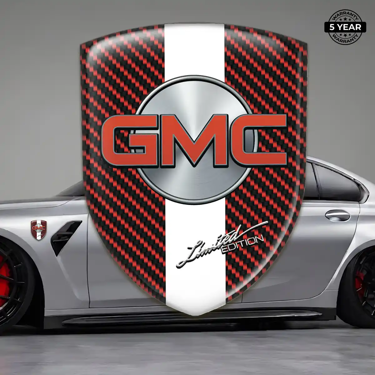 GMC Vehicle Logo Sticker Opulent Line