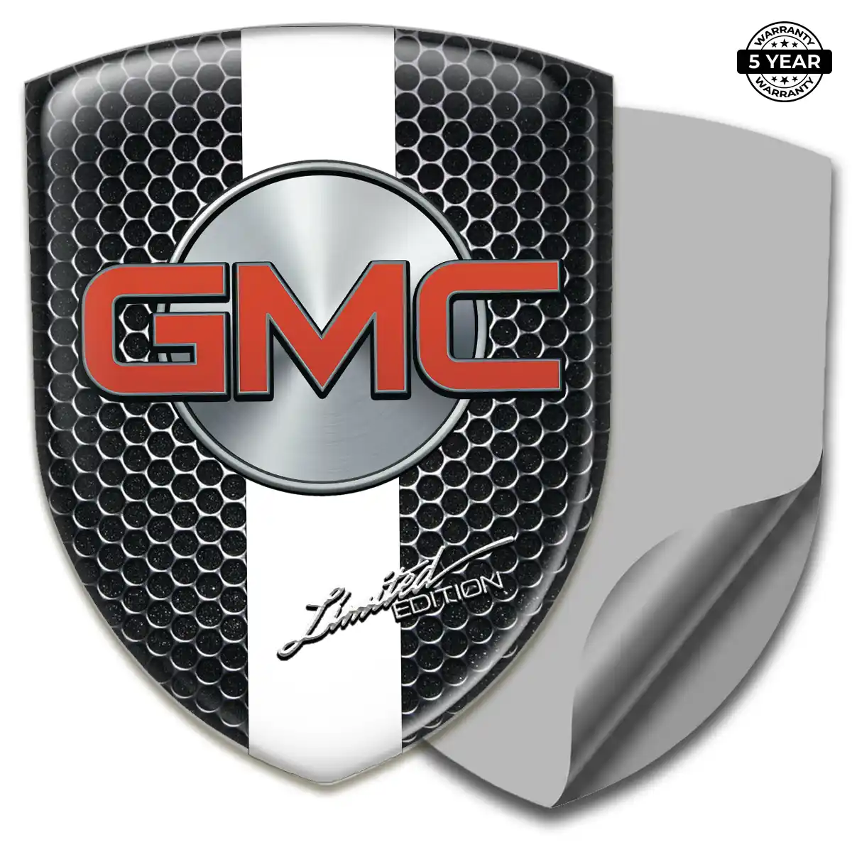 GMC Vehicle Logo Sticker Premium Dome