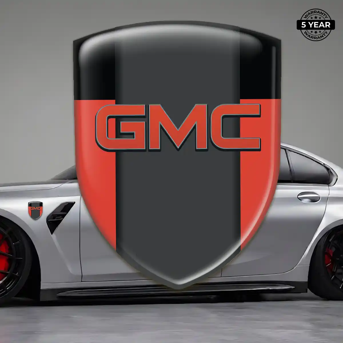 GMC Vehicle Logo Sticker Prime Quality