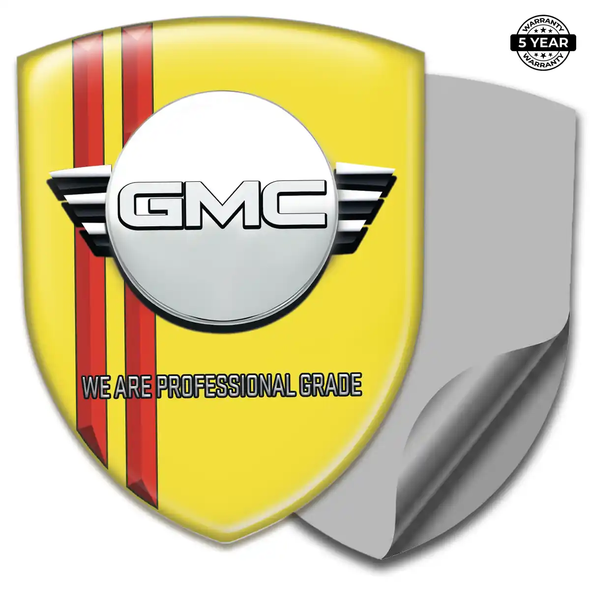 GMC Vehicle Logo Sticker Refined Design