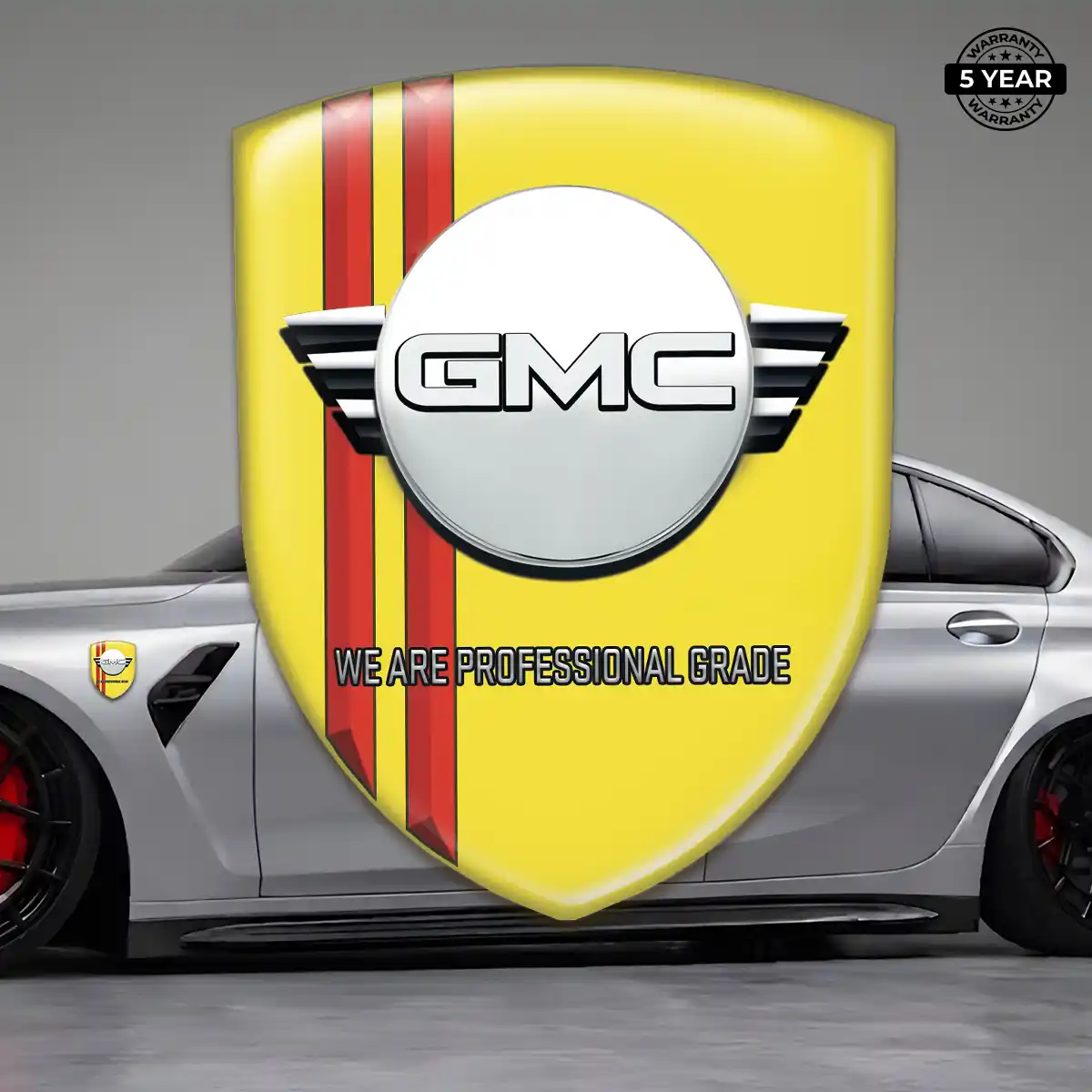 GMC Vehicle Logo Sticker Refined Design