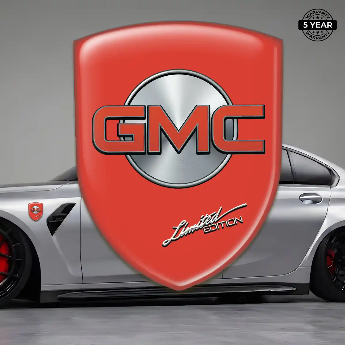 GMC Vehicle Logo Sticker Resin Elite
