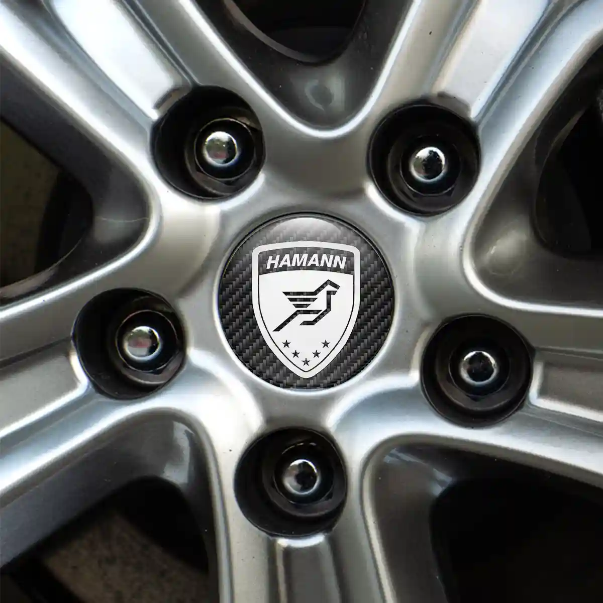 Hamann Domed Sticker Stylish Design