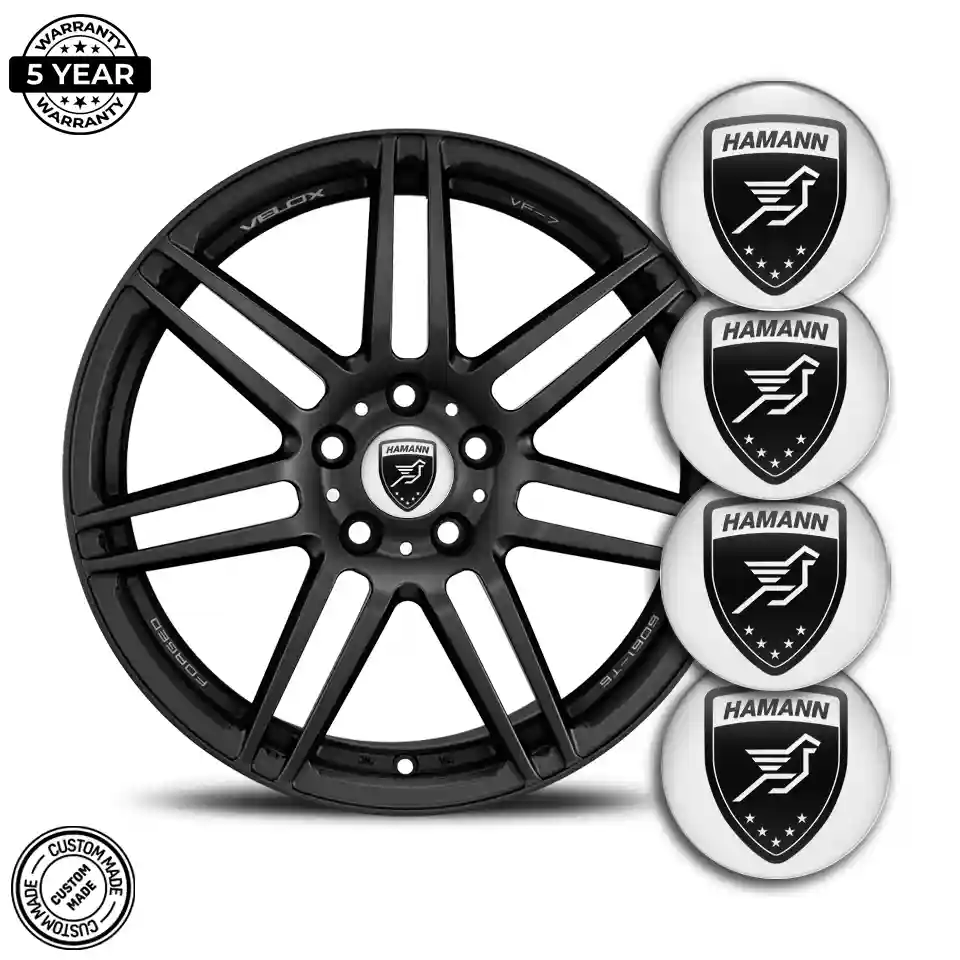 Hamann Epoxy Sticker Stylish Design