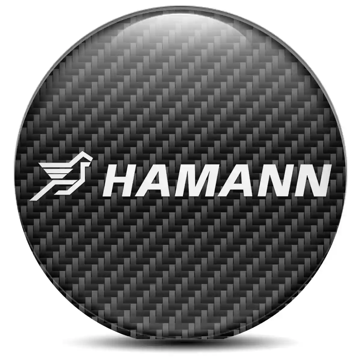 Hamann Logo Silicone Badge Self-Adhesive High Quality